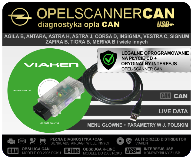Opel vectra b program diagnostyczny